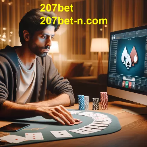 Poker Online no 207bet: A Emoção das Cartas na Palma da Mão